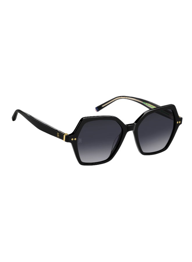 TOMMY HILFIGER TH 2213/S Sunglasses Black Butterfly - Image 2