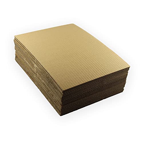 EcoSwift 25 EcoSwift 5x7 Corrugated Cardboard Filler Inserts Sheet Pads 1/8" Thick 5 x 7 - Image 4