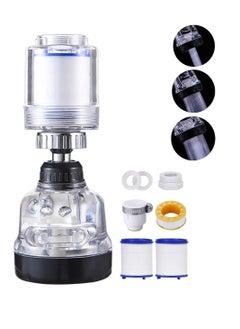 Excefore High Pressure Faucet Water Filter, Adjustable 360 Rotate Tap Head Purifier Sprayer Switch  - Image 1