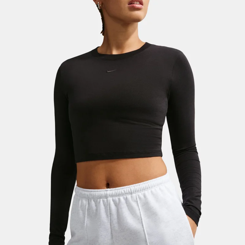 Nike Black Women's Sportswear Chill Terry Shorts for Women | Best Price UAE