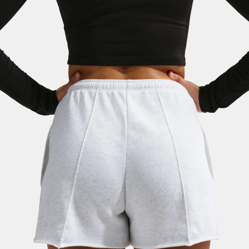 Nike Black Women's Sportswear Chill Terry Shorts for Women | Best Price UAE
