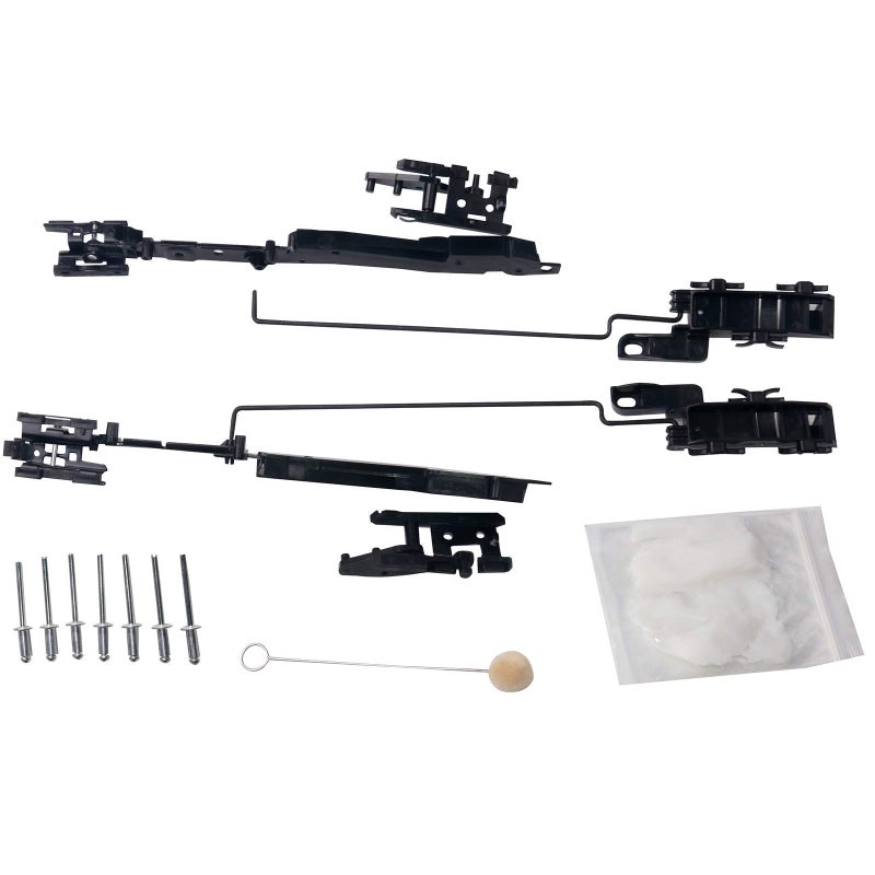 Sunroof Track Assembly Repair Kit Compatible with Ford Lincoln Vehicles F150 20002014 Expedition 20002017 F250 F350 F450 Super Duty 20052016 Navigator 20062008 Mark LT Sun Roof