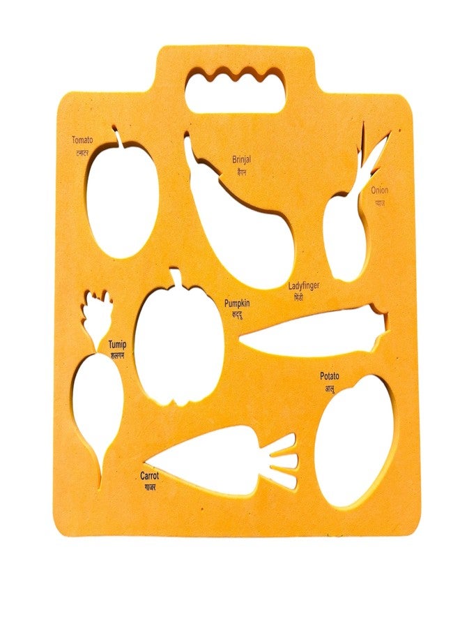 TJIKKO Educational and Engaging Eva Puzzle mat Designed for Kids. 10 mm Thick (Vegetables) - Image 5