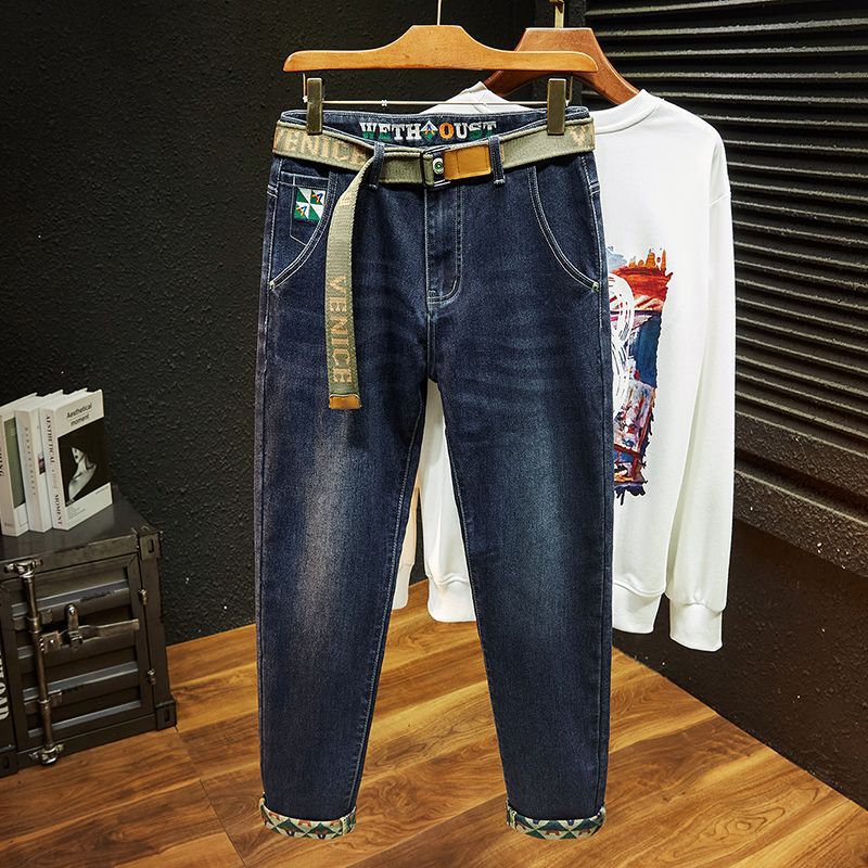 Unisex Classic Denim Jeans Loose Fit Daily Outdoor Wear - Image 5