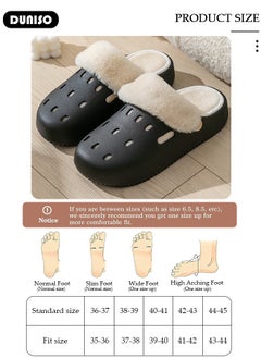 House Slippers for Men and Women,Washable Lined Clogs, Fashion Warm Shoes with Thick Sole, Comfortable Home Fuzzy Slippers, Lightweight Non Slip House Shoes For Cozy Indoor Outdoor - pzsku/Z2CF816DC18BAE7171695Z/45/_/1736299175/274681d2-8e1c-43a2-91f4-eed681f50dc7