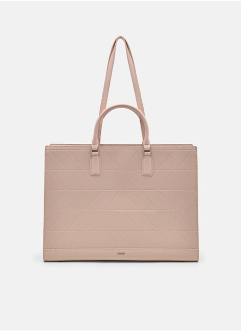 Pedro Studio Leather Pixel Tote Bag