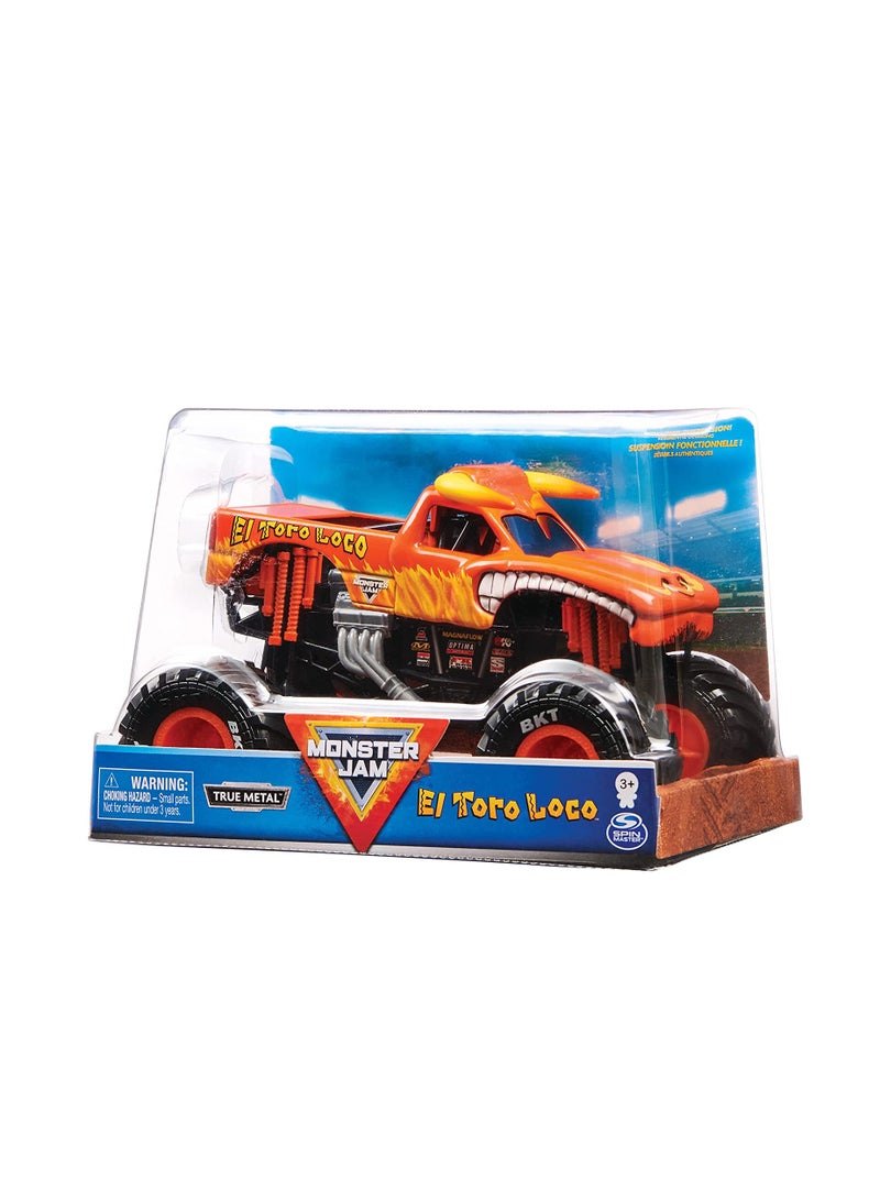 Monster Jam Die-Cast Monster Truck 1:24 Scale 6056371 - Assorted / Style May Vary - Image 3