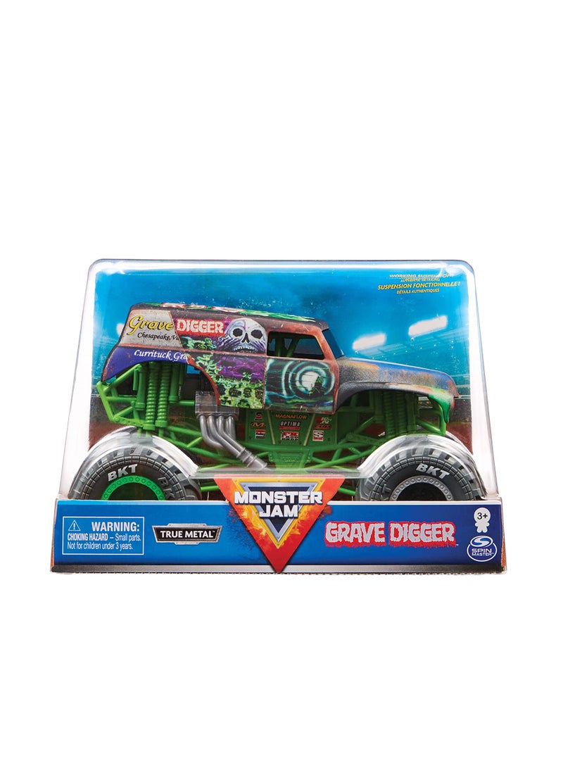 Monster Jam Die-Cast Monster Truck 1:24 Scale 6056371 - Assorted / Style May Vary - Image 5