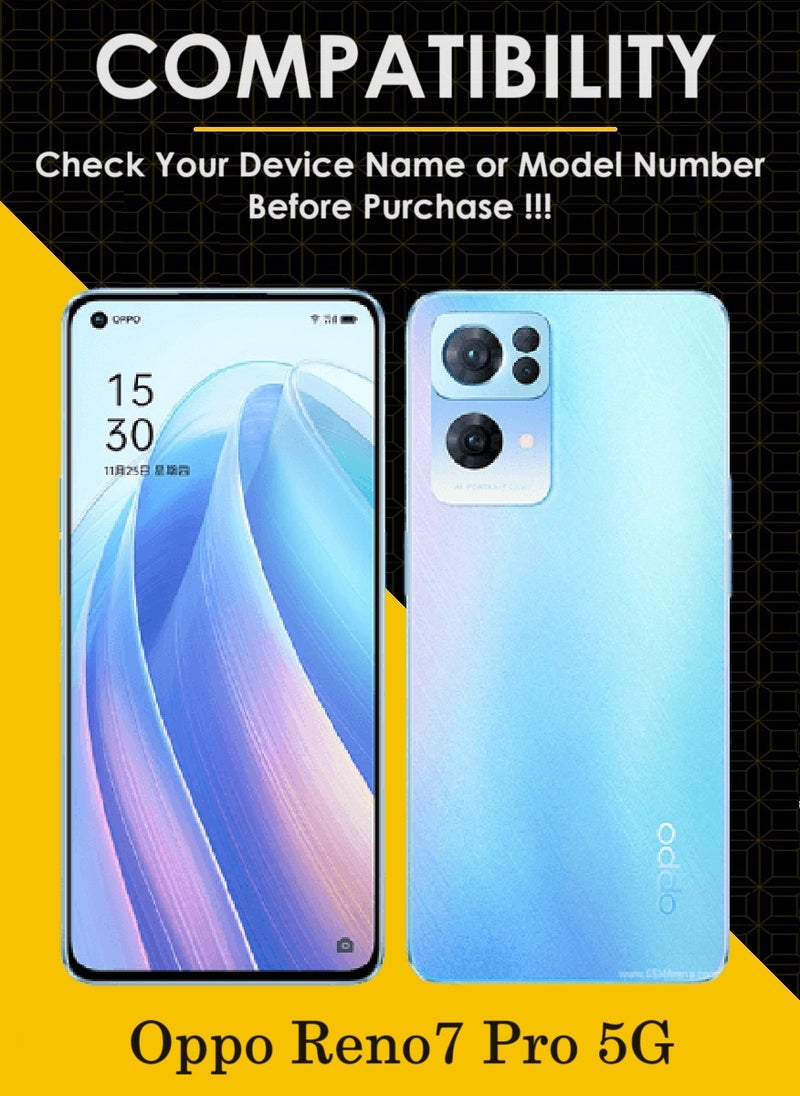 AINA 3 Pieces Tempered Glass Screen Protector 5D Designed For Oppo Reno7 Pro 5G Full Glue Edge to Edge Full Screen Coverage And Bubble Free - Image 2