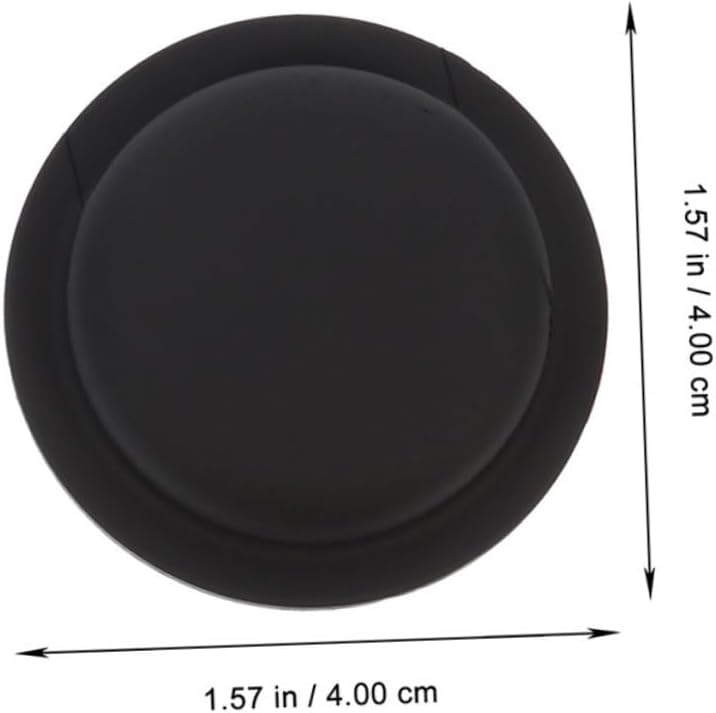 4Pcs Black Silicone Case for Cat Dog Tag Protector Shock Absorbent Full Protection - Image 3