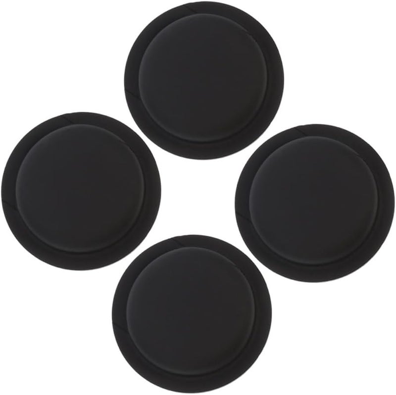 4Pcs Black Silicone Case for Cat Dog Tag Protector Shock Absorbent Full Protection - Image 2