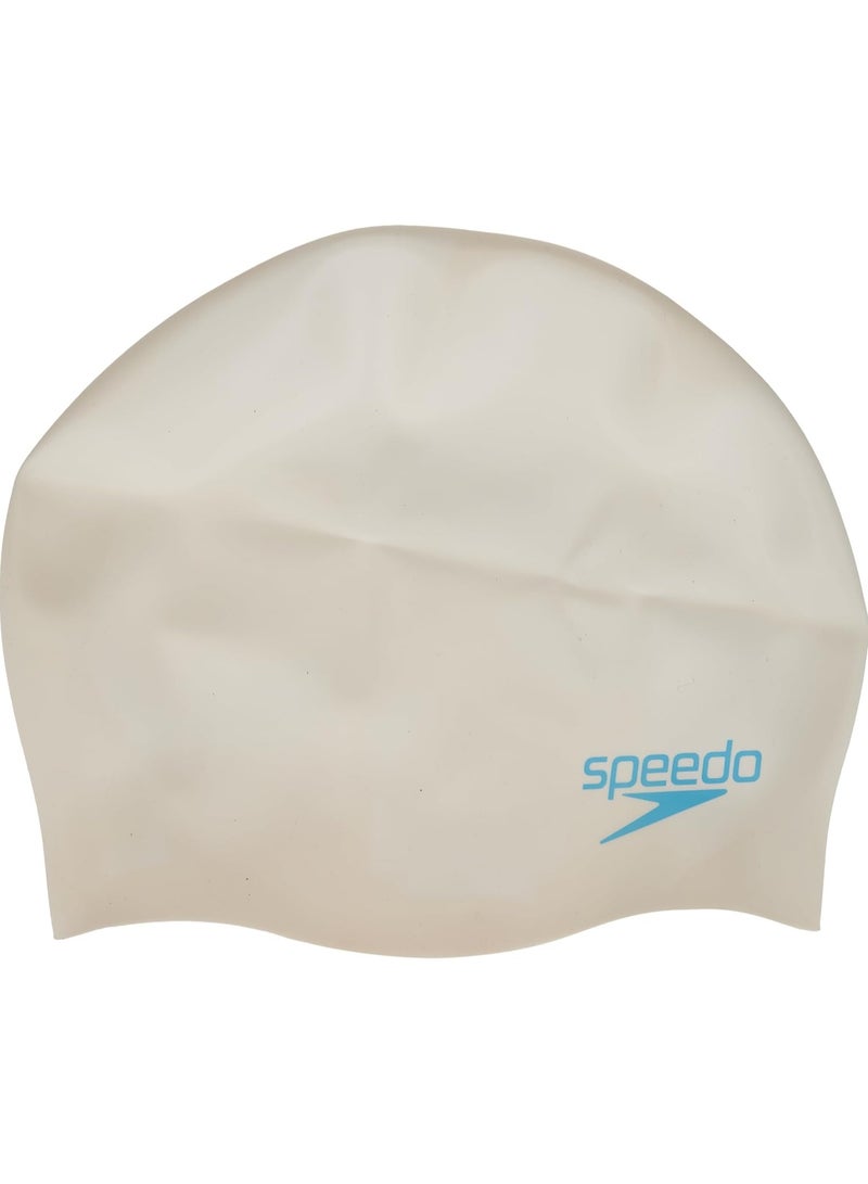 سبيدو قبعة سباحة سبيدو المصنوعة من السيليكون المصبوب البسيط للأطفال من الجنسين - Image 1