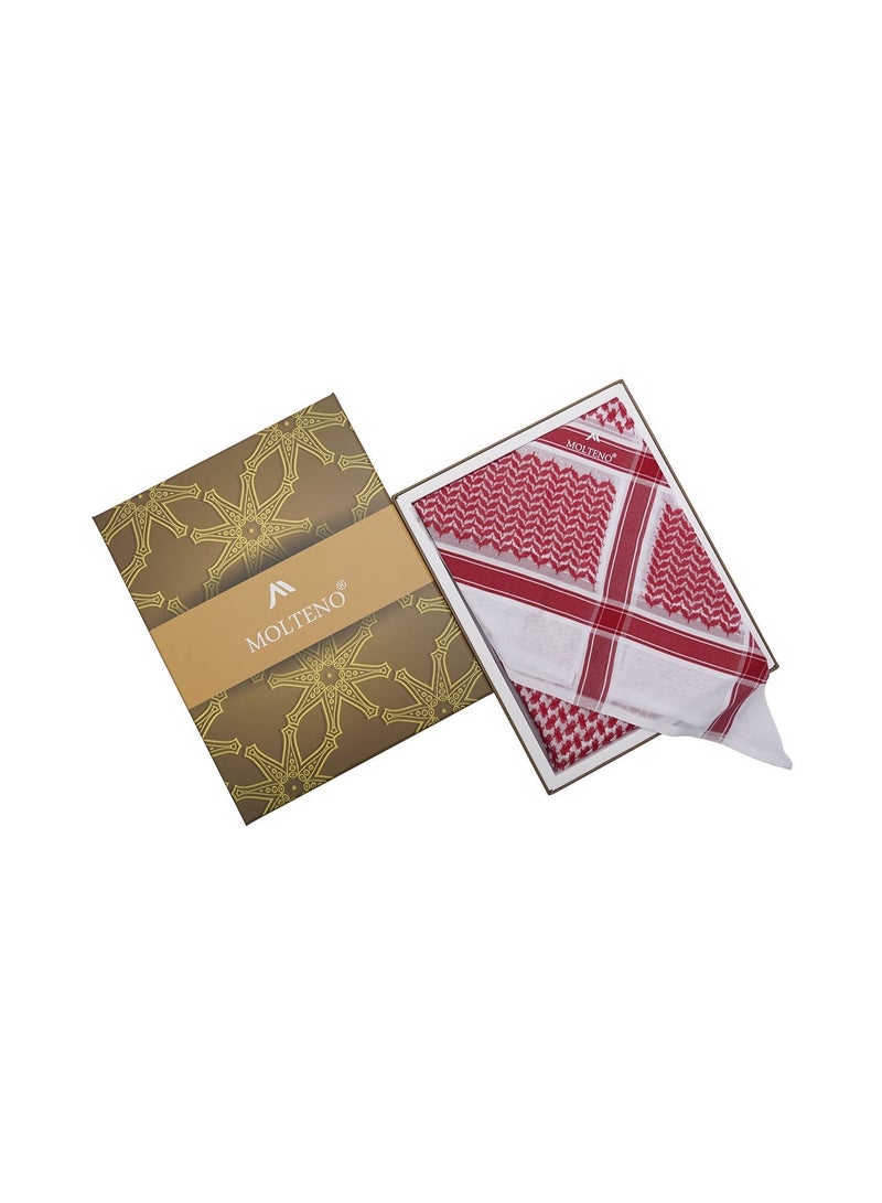 Molteno Men's red Molteno Shemagh M213R - Image 1