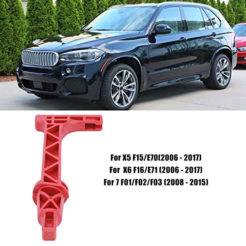 Naroote Emergency Release Handle, Red Parking Brake Release Handle 24507590395 Coating Colorfast Easy Control Fit for X5 X6 E70 E71 - Image 2