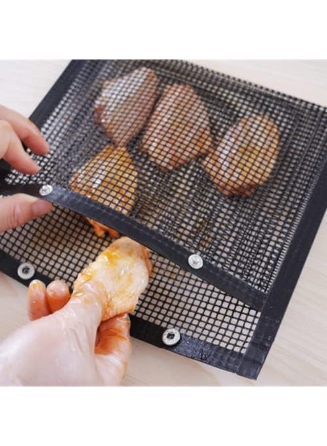 ELECDON Premium Non-Stick BBQ Grill Mesh Bag (Large) – Heat-Resistant Reusable Grilling Bag for Outdoor Picnic, Barbecue & Toaster - Image 4
