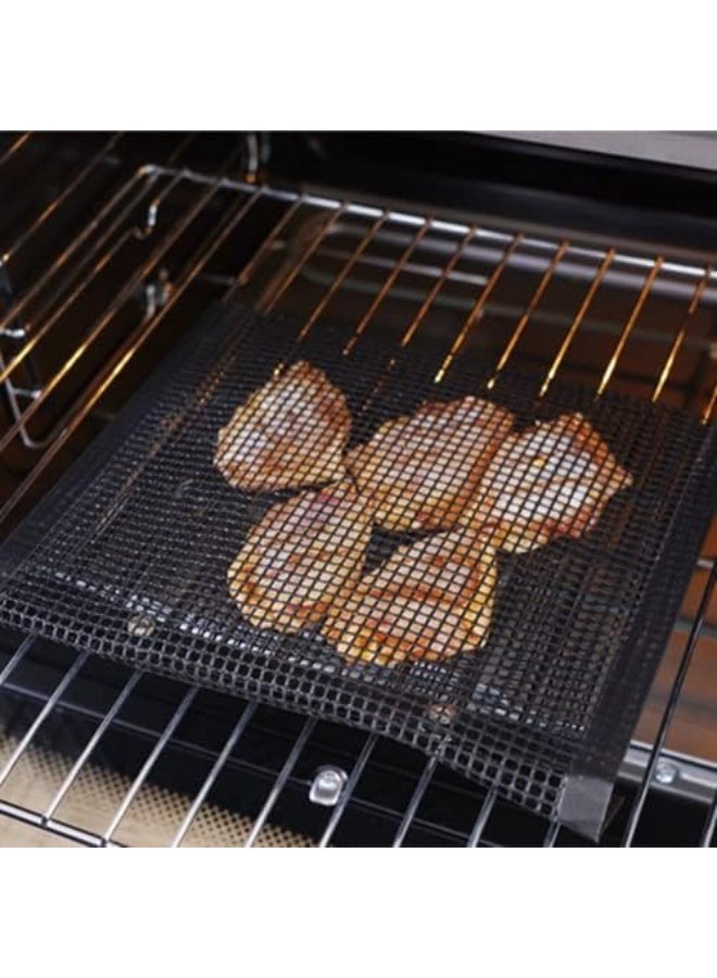 ELECDON Premium Non-Stick BBQ Grill Mesh Bag (Large) – Heat-Resistant Reusable Grilling Bag for Outdoor Picnic, Barbecue & Toaster - Image 5