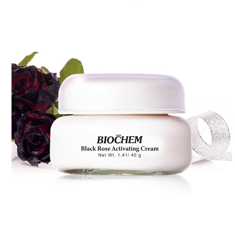 BIOCHEM Black Rose Activating Cream - Face Moisturizer 1.41 oz. / 40 - Image 1