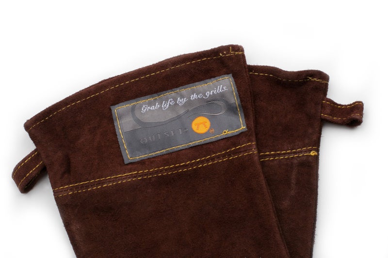 آوتسيت قفازات شواء جلدية - Image 4