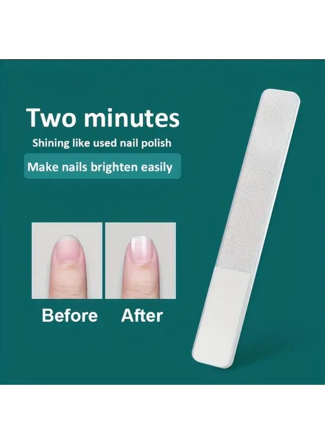 Professional Salon Nano Glass Nail File 1pc Odorless For Manicures Pedicures - Image 3