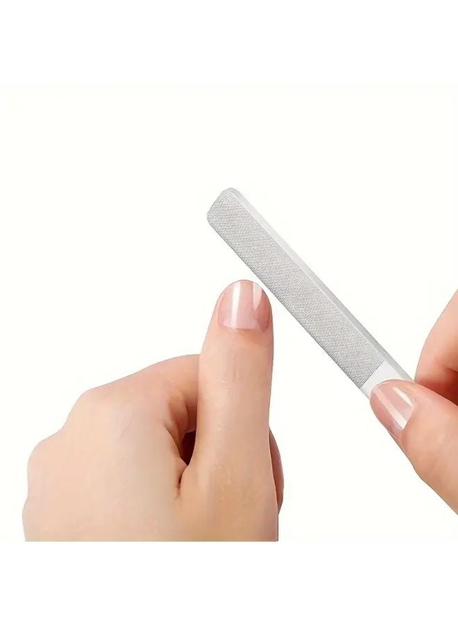 Professional Salon Nano Glass Nail File 1pc Odorless For Manicures Pedicures - Image 2