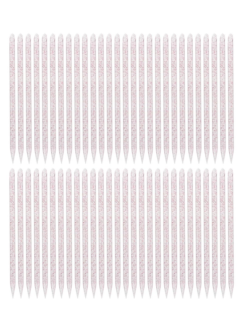 Generic 50Pcs Nail Art Sticks Double Ended Manicure Point Drill Pens for Nail Design - Image 1