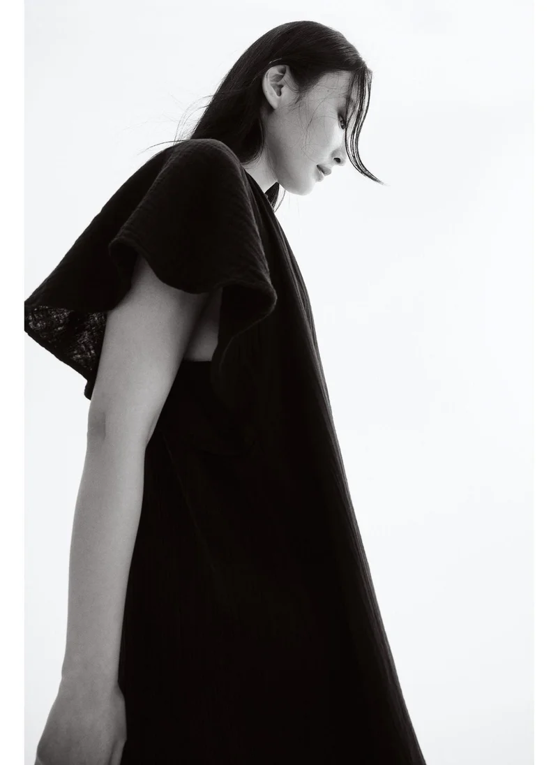 H&M A-line muslin dress