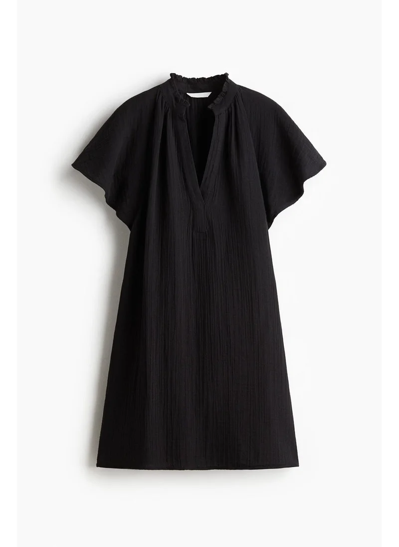 H&M A-line muslin dress