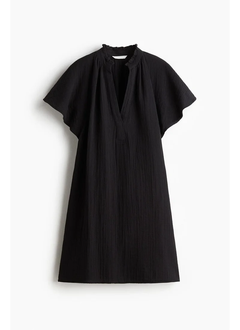 H&M A-line muslin dress