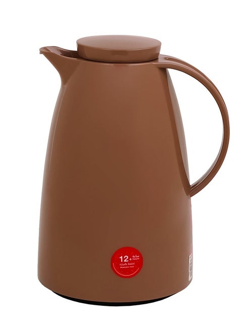 Thermos For Tea And Coffee From Basurrah Glossy Brown Color 0.5L / 1 L /1.5 L /2 L