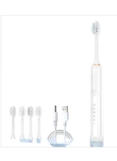 Electric Toothbrushes for Adults with 4 Brush Heads, Sonic Rechargeable Teeth Whitening, Power Toothbrush - pzsku/Z2CF8F908540DC8455DBEZ/45/_/1721614509/f3667402-ce60-4e66-9884-729c381544d4