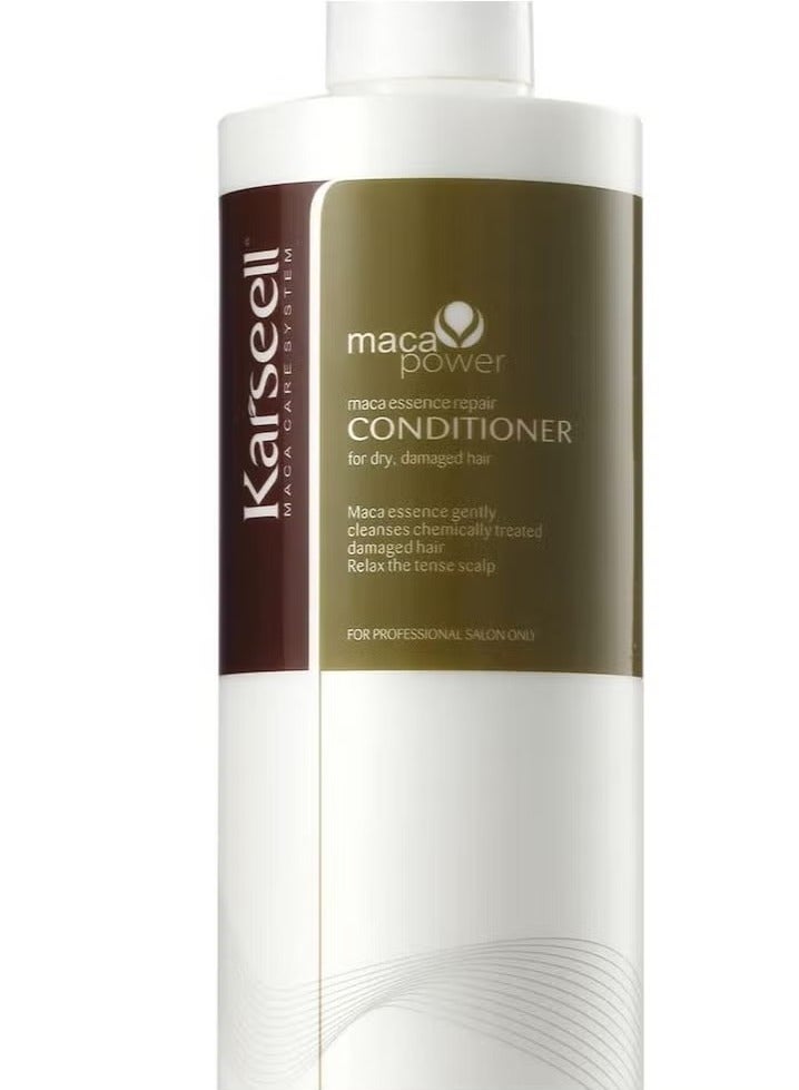 Karseell Hair Conditioner Karseell Argan Oil Organic Deep Conditioning Treatment Cream For Dry Damaged Coloured Hair 500ml 16.9 fl.oz Smooth Sulphate Free - Image 1