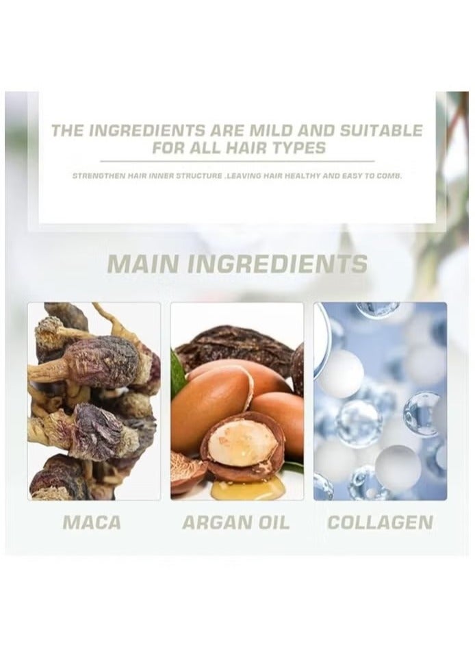 Karseell Hair Conditioner Karseell Argan Oil Organic Deep Conditioning Treatment Cream For Dry Damaged Coloured Hair 500ml 16.9 fl.oz Smooth Sulphate Free - Image 5