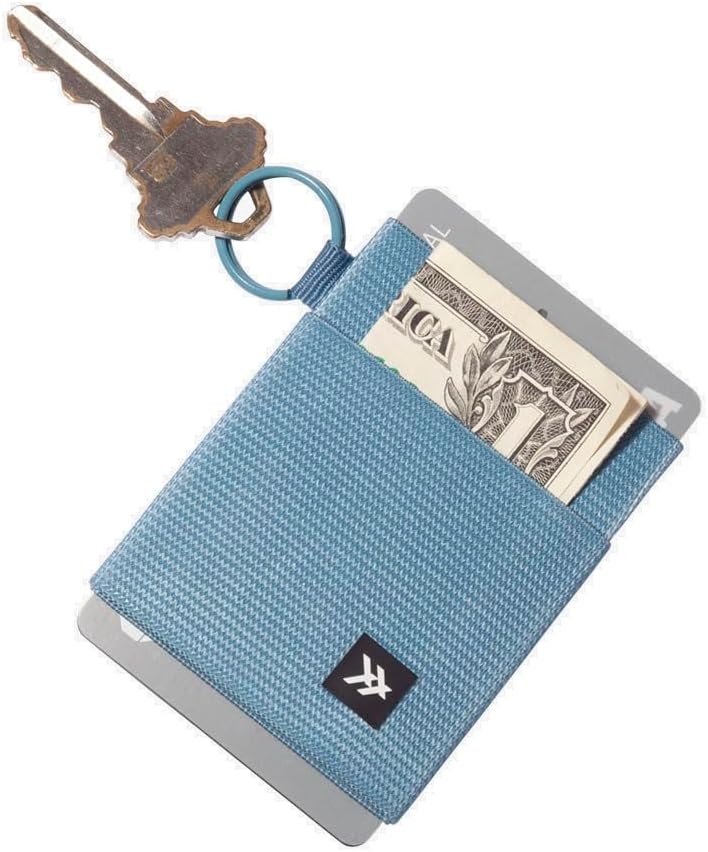Thread Wallets Ultra Slim Minimalist Card Holder Wallet for Men and Women (Surf Blue, One Size) - Image 2