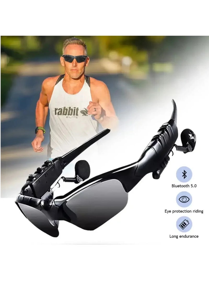 Wireless Bluetooth Sunglasses Wireless Headset Protection Polarized Sunglasses  - Image 1