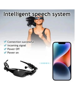 ماركة غير محددة نظارات شمسية لاسلكية تعمل بالبلوتوث وسماعات رأس لاسلكية ونظارات شمسية مستقطبة  - Image 5
