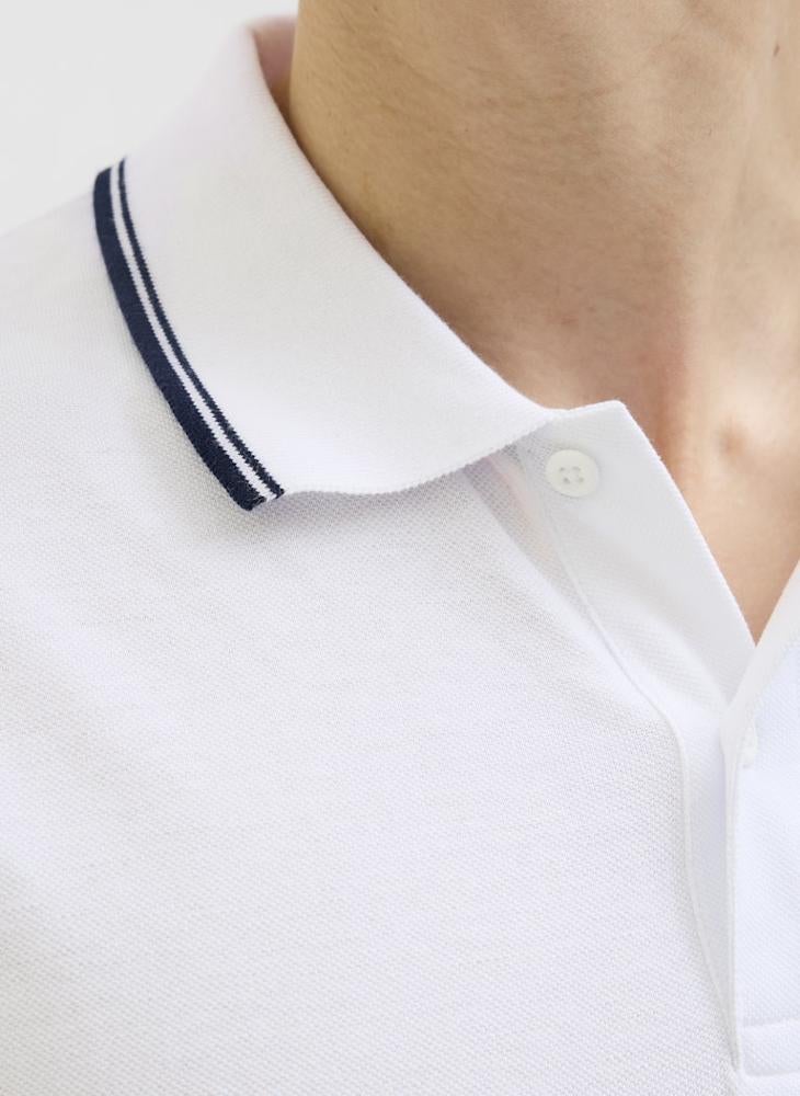 JJ Rebel by Jack & Jones Jrebzell Short Sleeve Polo Shirt  - Image 4