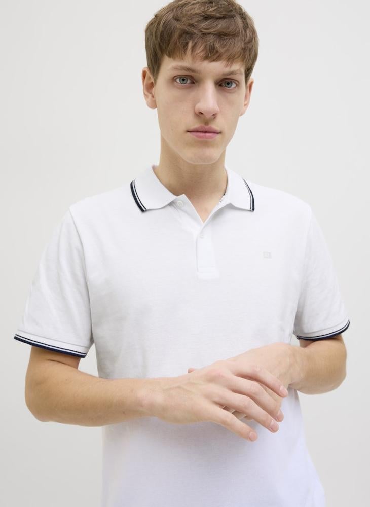JJ Rebel by Jack & Jones Jrebzell Short Sleeve Polo Shirt  - Image 3