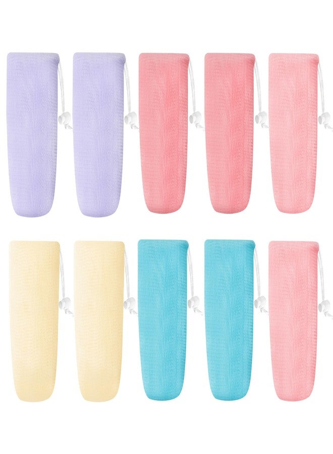 Yoblink 10 PCS Soap Bag,Exfoliating Mesh Bar Soap Pouch,5 Colors Soap Saver - Image 1