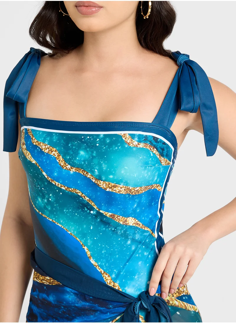 ELLA One Piece Swimsuit With Coverup