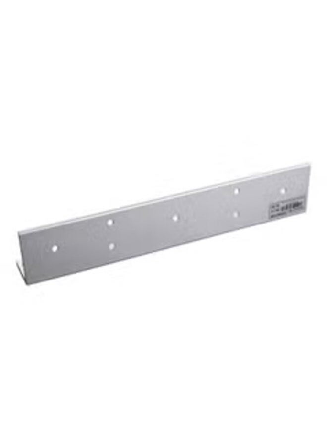 Z and L Shape Door Lock Bracket for Interior Door 395lbs/180kg Chain Lock with Electric Magnetic Lock Silver  - Image 5