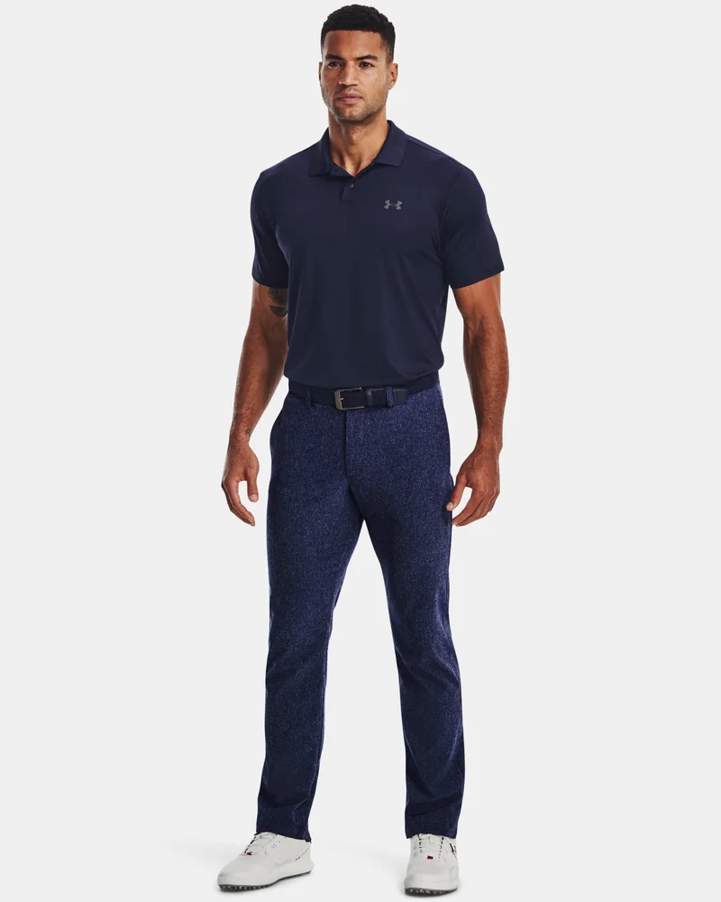 Under Armour Blue Men's UA Performance 3.0 Polo Shirt for Men | Best Price UAE