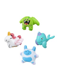 Bestway Bestway - Puffy Pals Inflatable Bath Toys 4 Figures - 34030  - Image 1