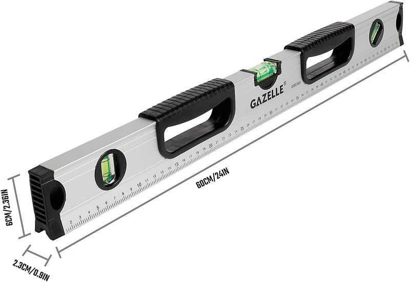 Gazelle Gazelle 24 Inch Aluminium Box Level - Image 5