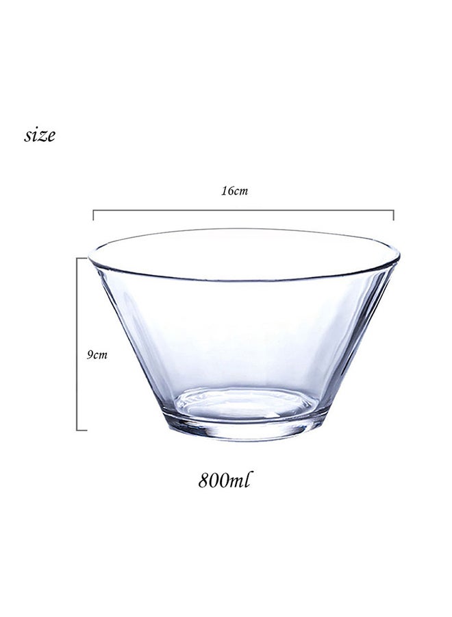 وعاء تقديم شفاف 16x9سم - Image 3