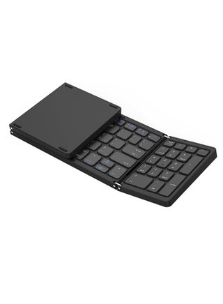 Foldable Bluetooth Keyboard Folding Wireless Portable Keyboard with Numeric Keypad, USB-C Rechargeable for iOS Android Windows System Laptop Tablet Smartphone Device - pzsku/Z2CFA04200CCF9FBF3A47Z/45/_/1727097019/7236155a-6bab-445f-b7f0-878bcf13fe18