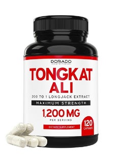 DORADO NUTRITION Tongkat Ali Extract 1200mg - 120 Capsules  - Image 1