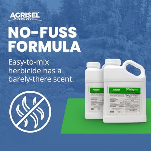 Agrisel 3 Way Max Weed Killer, Eliminate 50+ Weeds, Safe on Grass, Weed Spray, Pet Safe, Low Odor, Easy Mixing, Includes 3-Pack of Agrisel Protective Gloves, 128 Ounces - Image 4