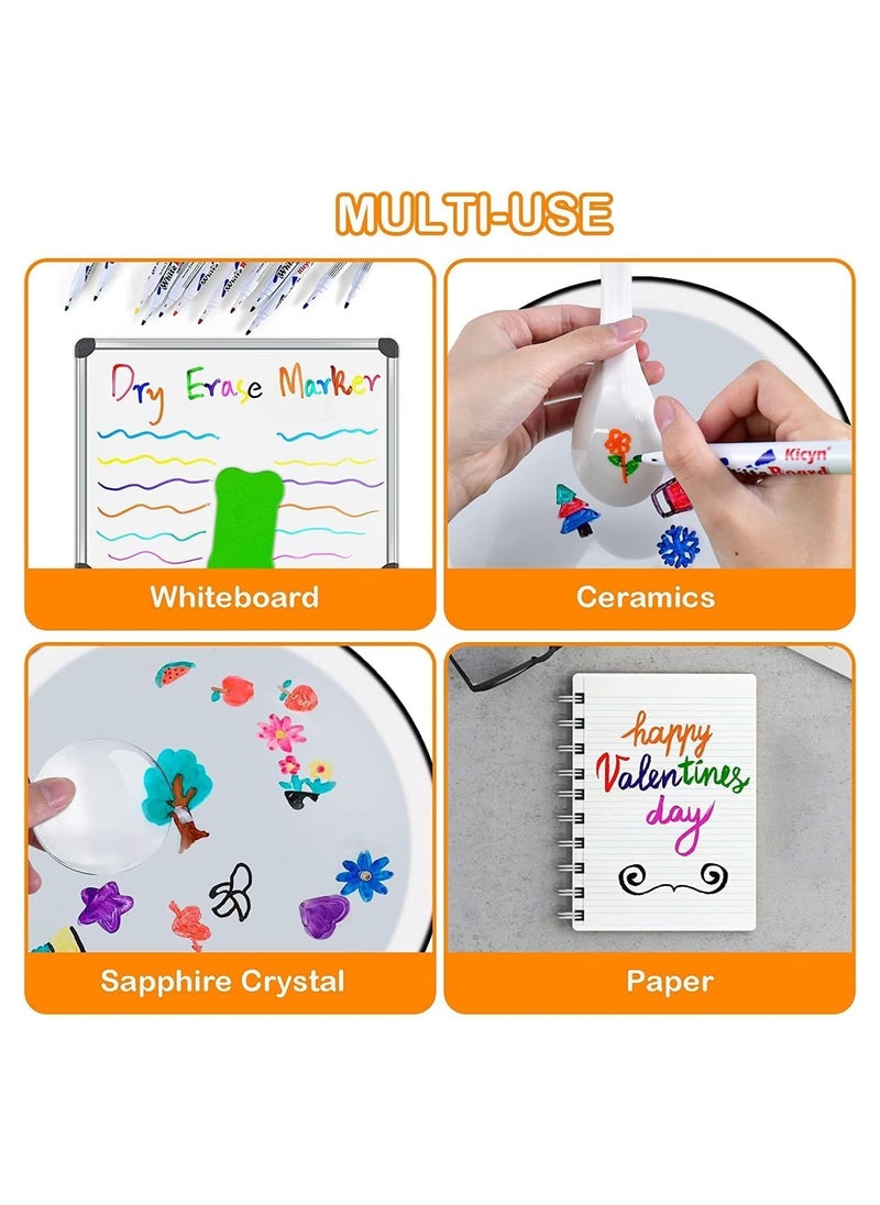 12 Colors Whiteboard Markers Set, Magic Water Drawing and Coloring Markers, Magic Drawing Markers, Whiteboard Markers, Water Based Drawing Markers Eco Friendly Coloring Pens for Teaching Drawing - pzsku/Z2CFA21862B82BDC7E53CZ/45/_/1716471833/17d4e6a9-67a8-4aa5-a9ac-8901330a9f0e