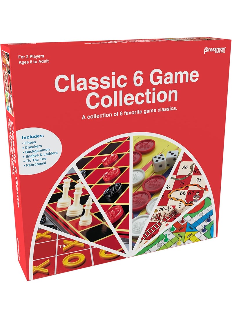 Pressman Classic 6 Game Collection  - Image 1