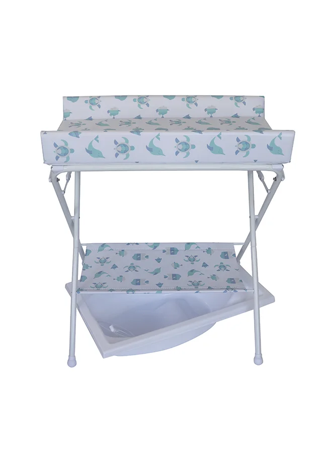 TheKiddoz Bath And Changing Table - Animal Design